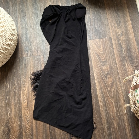 Antonella Rizza Eva feather-trimmed dress - Picture 3 of 6